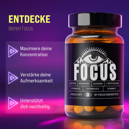 Focus Caps – Deine Energie in Kapselform
